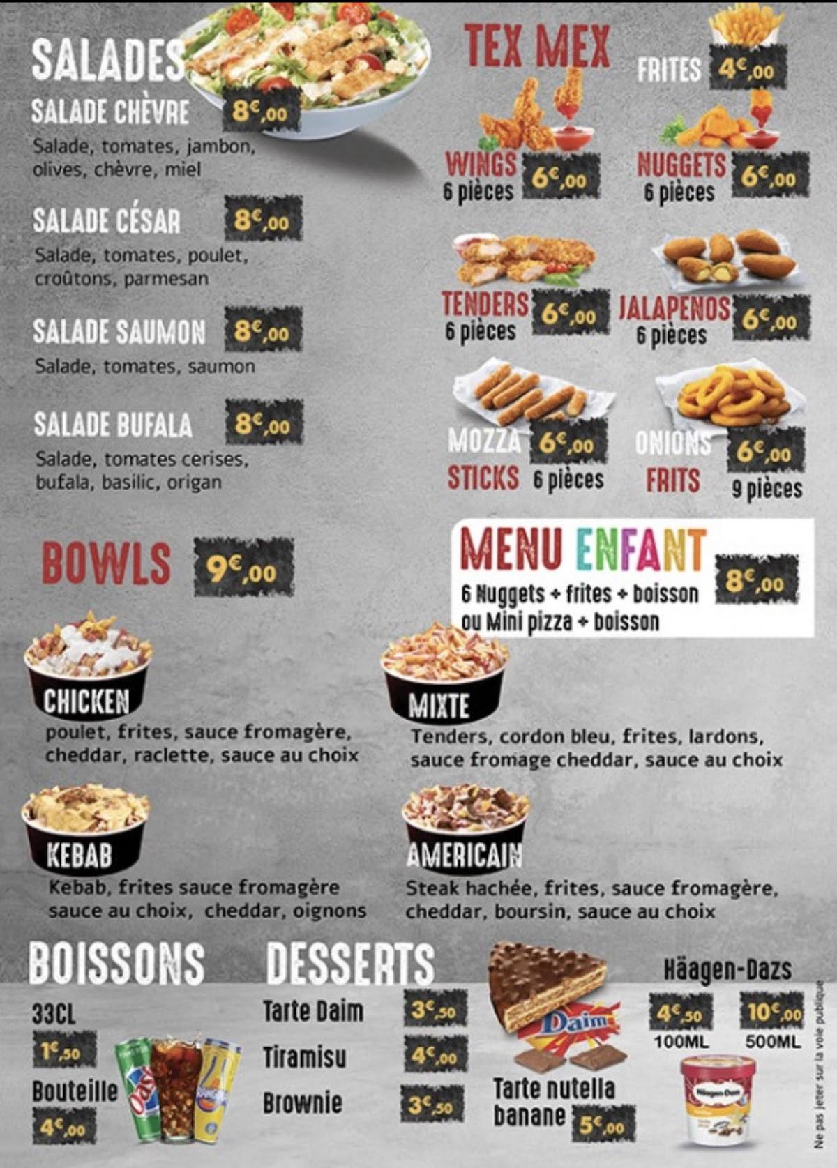 O’Pizza Street меню