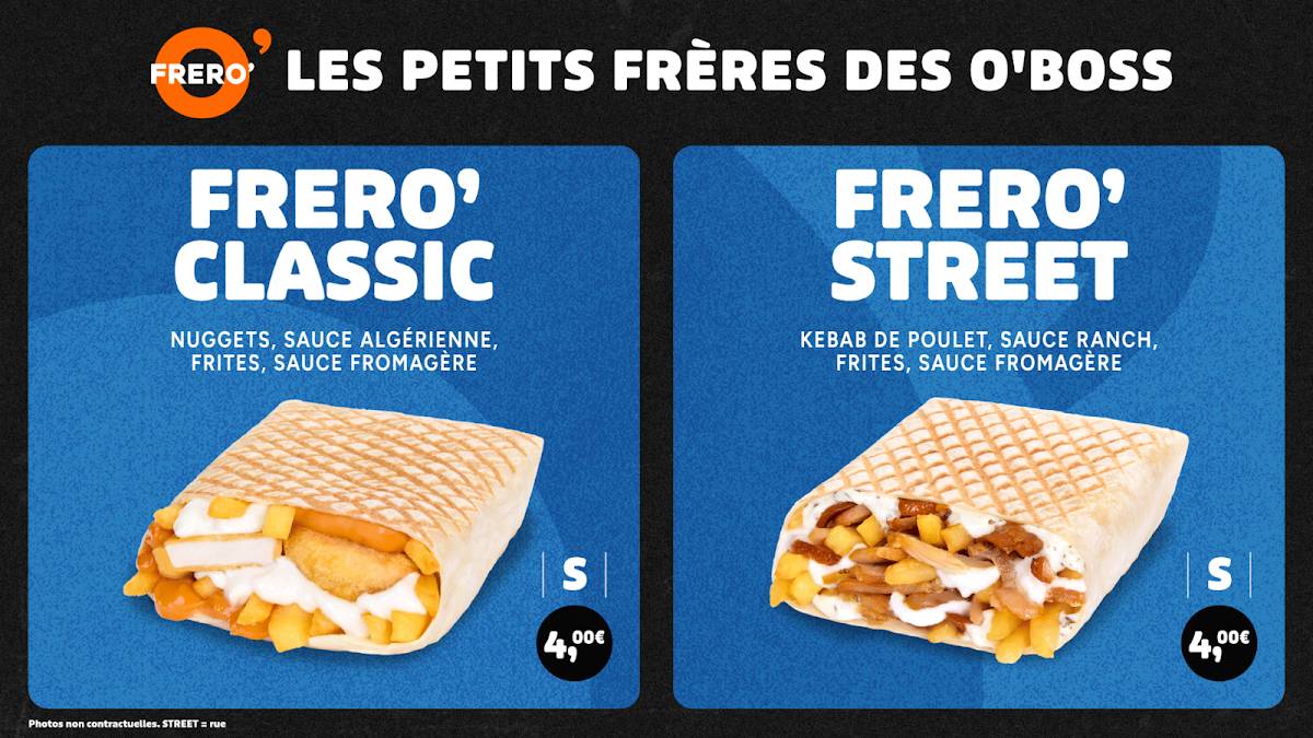 O'Tacos Rouen Rive Droite меню