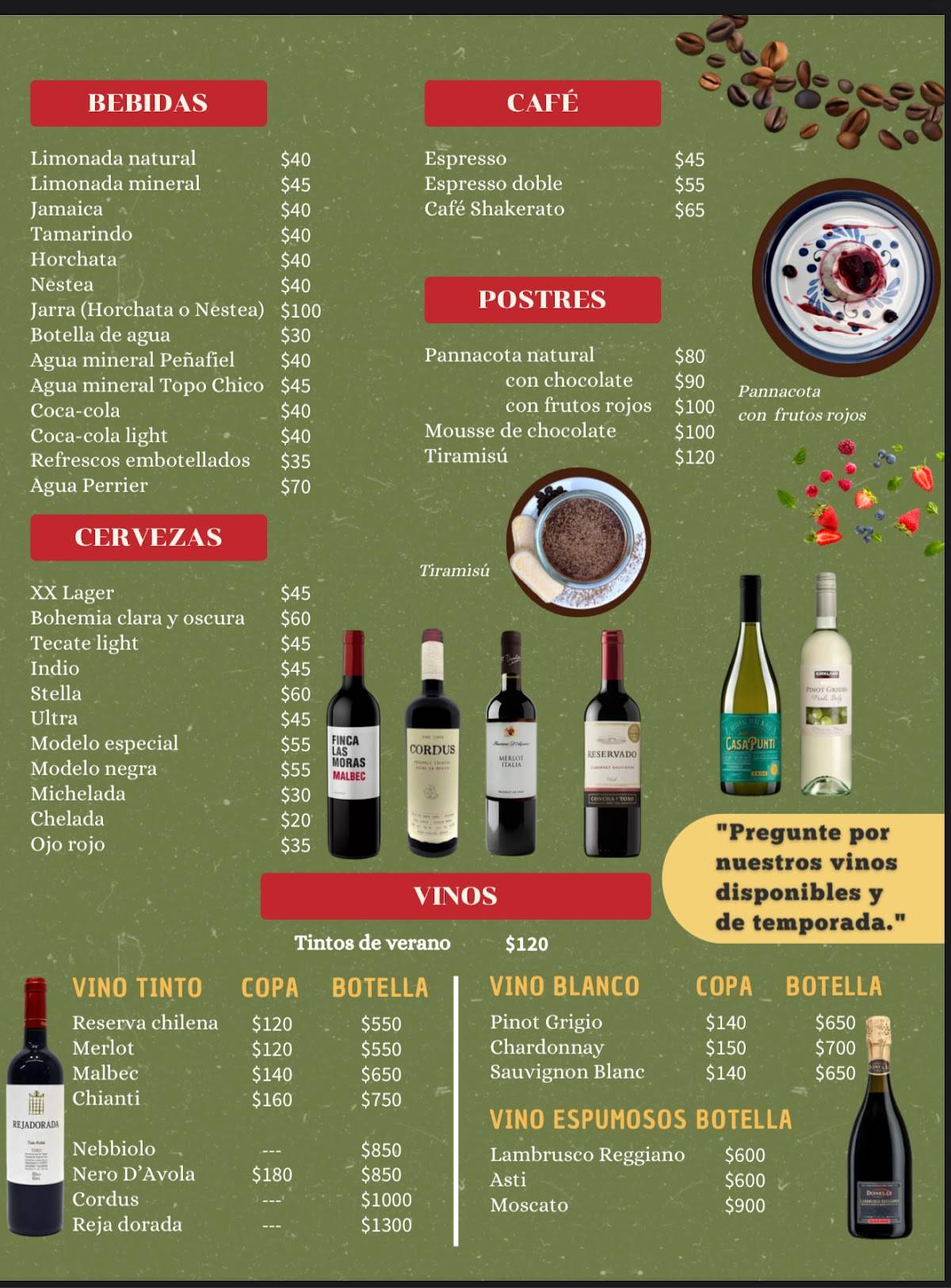 Pizzería IL CALABRESE меню