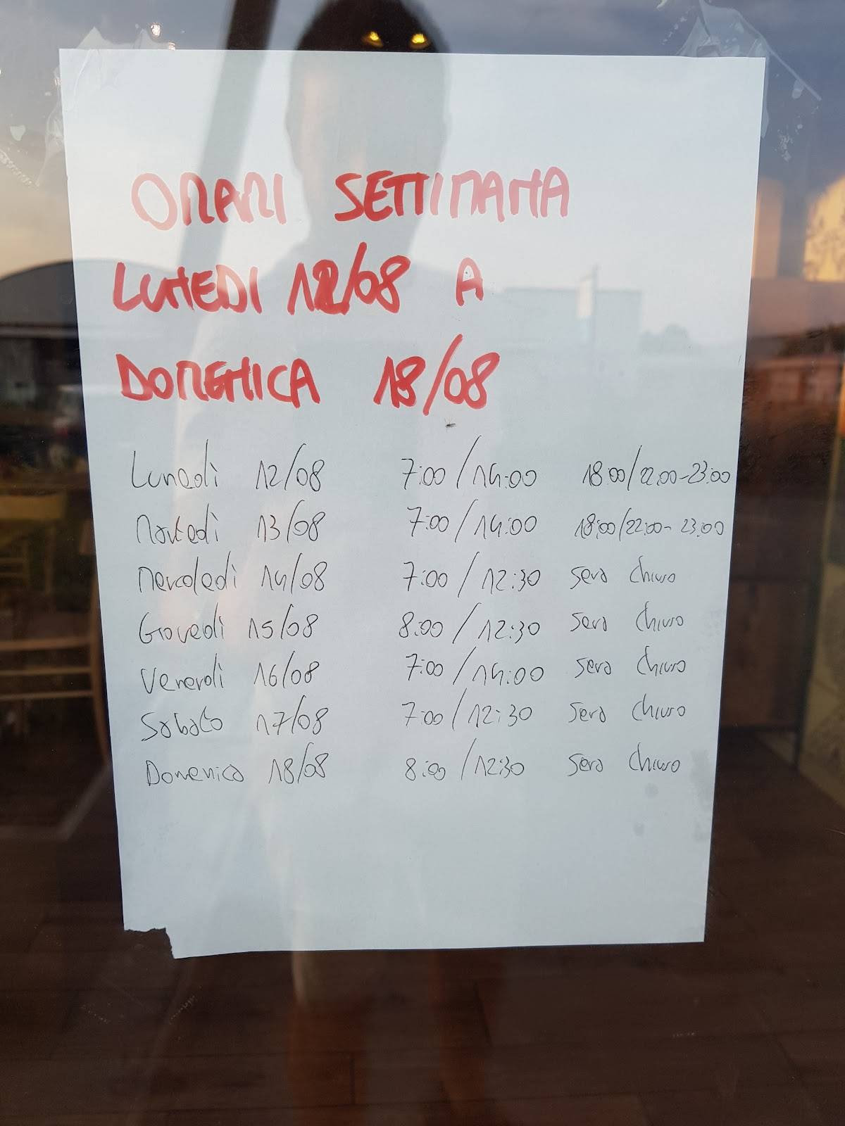 Quality Service меню
