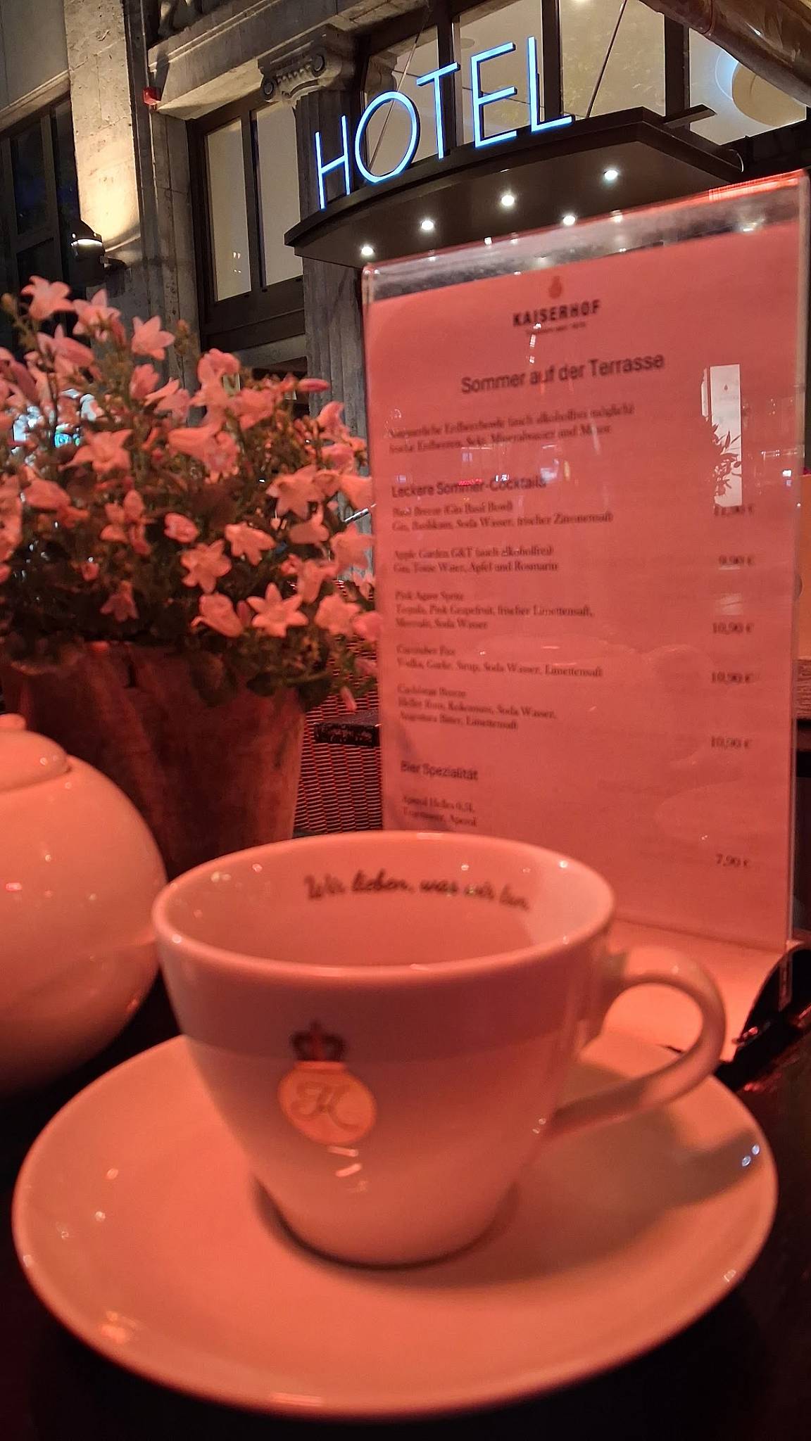 Restaurant Brunnenhof меню