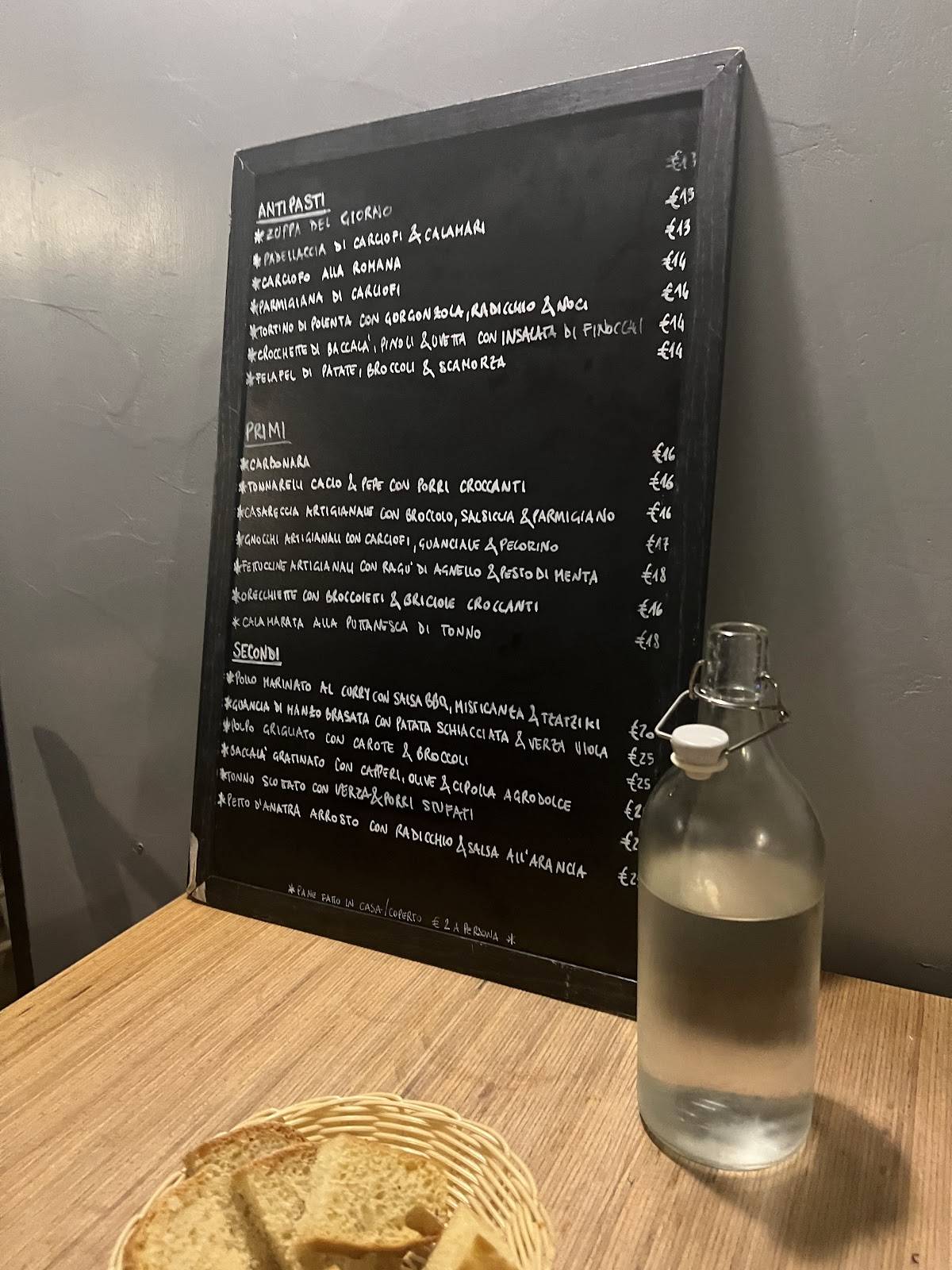 Ristorante Broccoletti меню