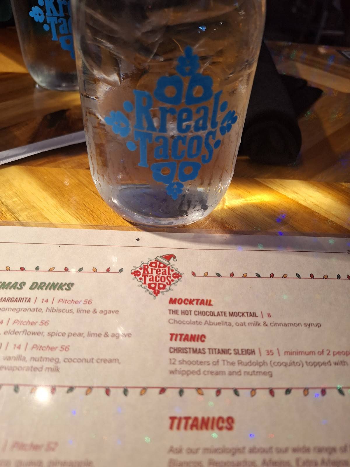 Rreal Tacos - Decatur меню