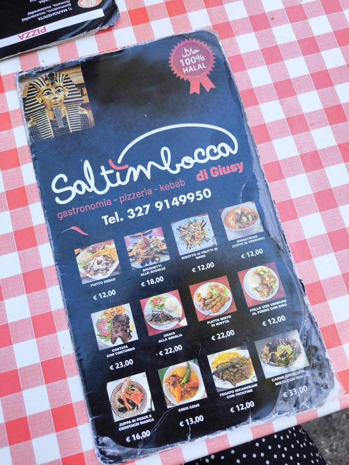 Saltimbocca меню
