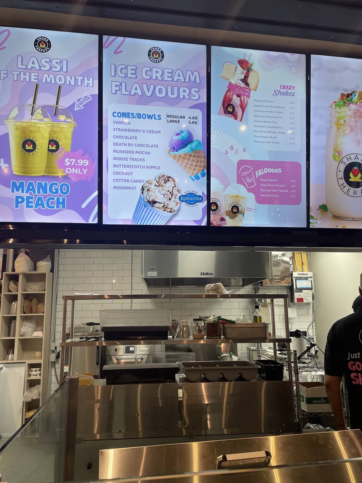 Shake Therapy The Well меню