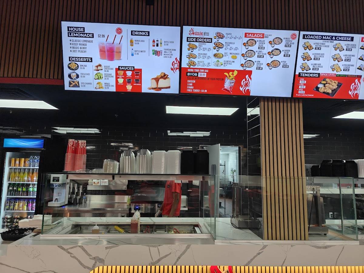 Sizzling Bites Halal меню