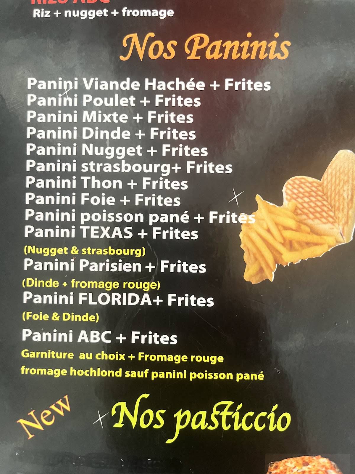 Snack ABC меню