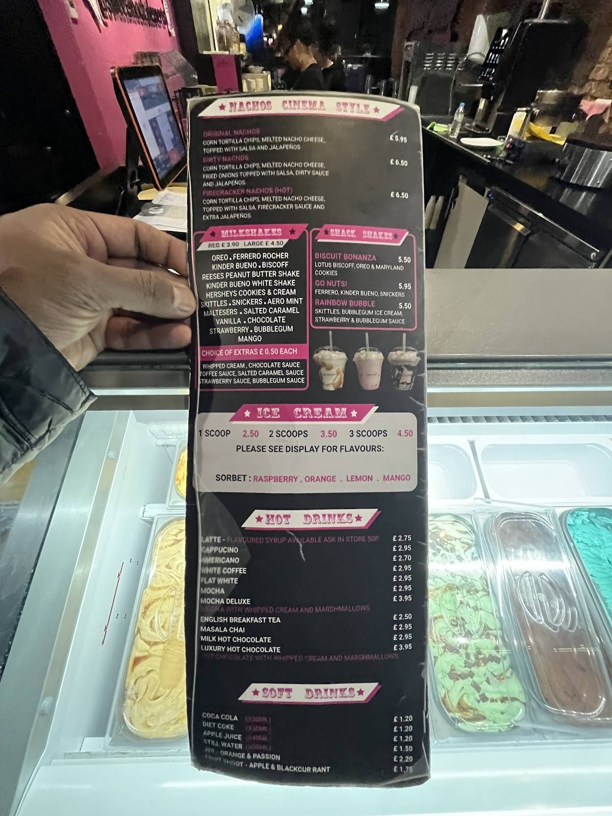 Sweet Shack меню