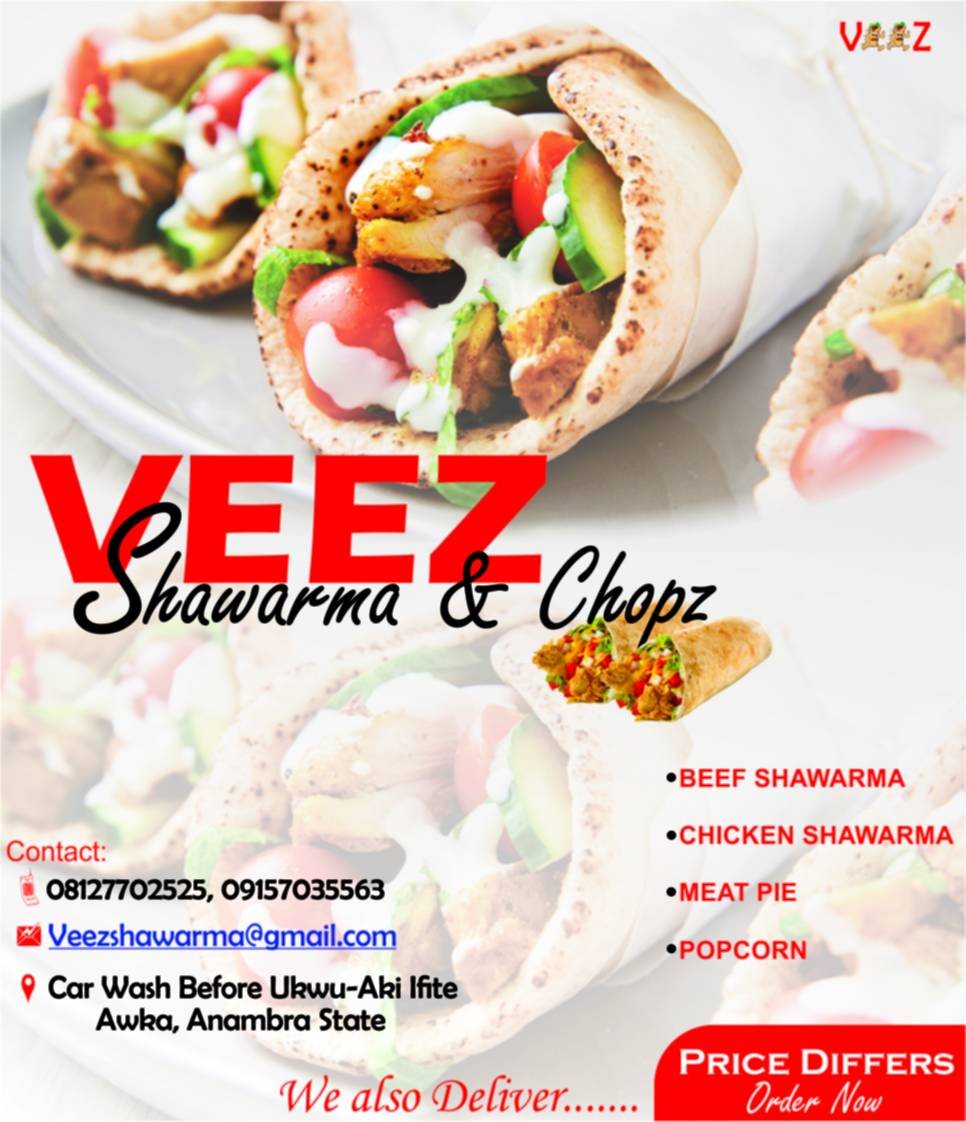 Veez Shawarma меню