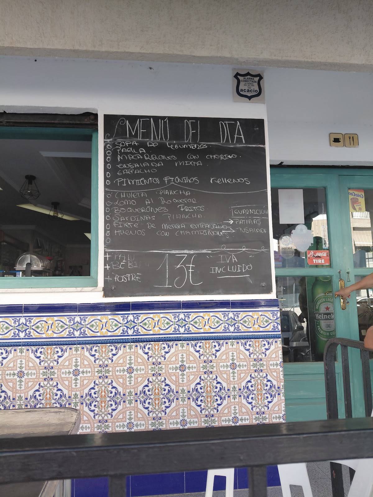 Restaurante Manila меню