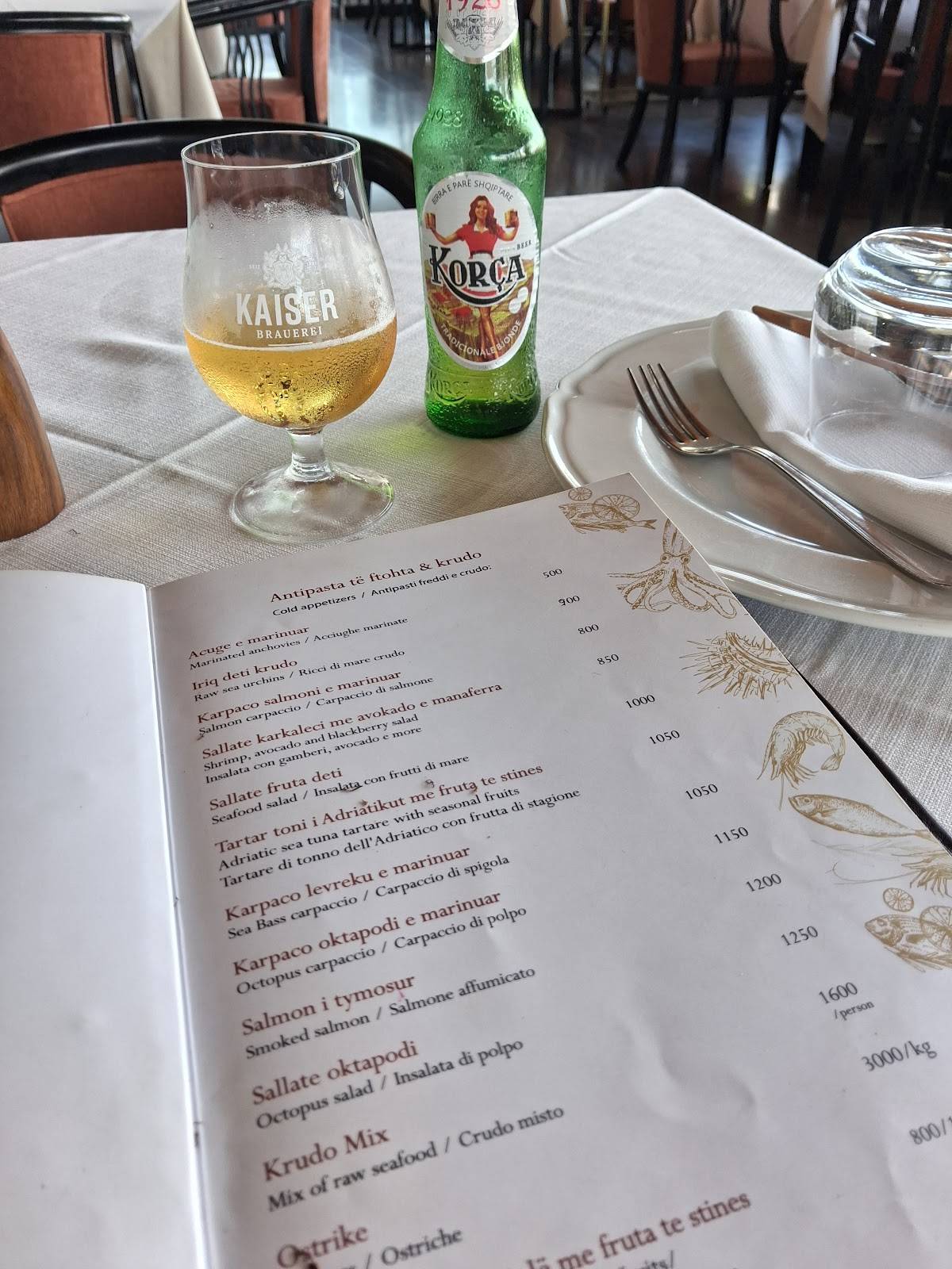Restorant Piazza меню