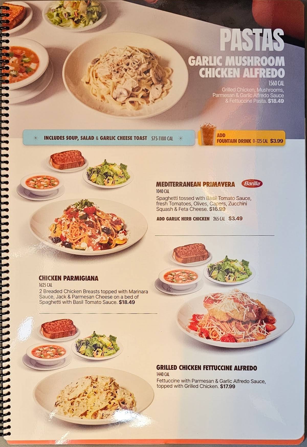 NORMS Restaurant меню