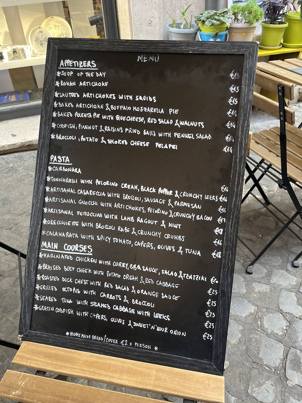Ristorante Broccoletti меню