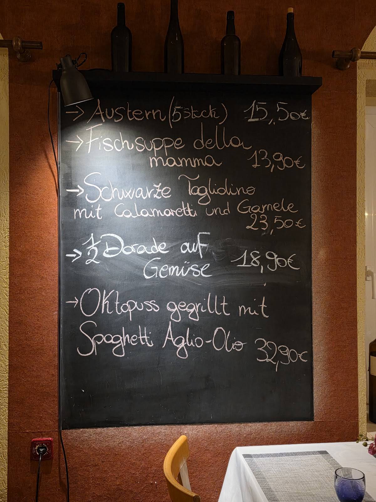 Ristorante Pizzeria im "Schützenhaus" меню
