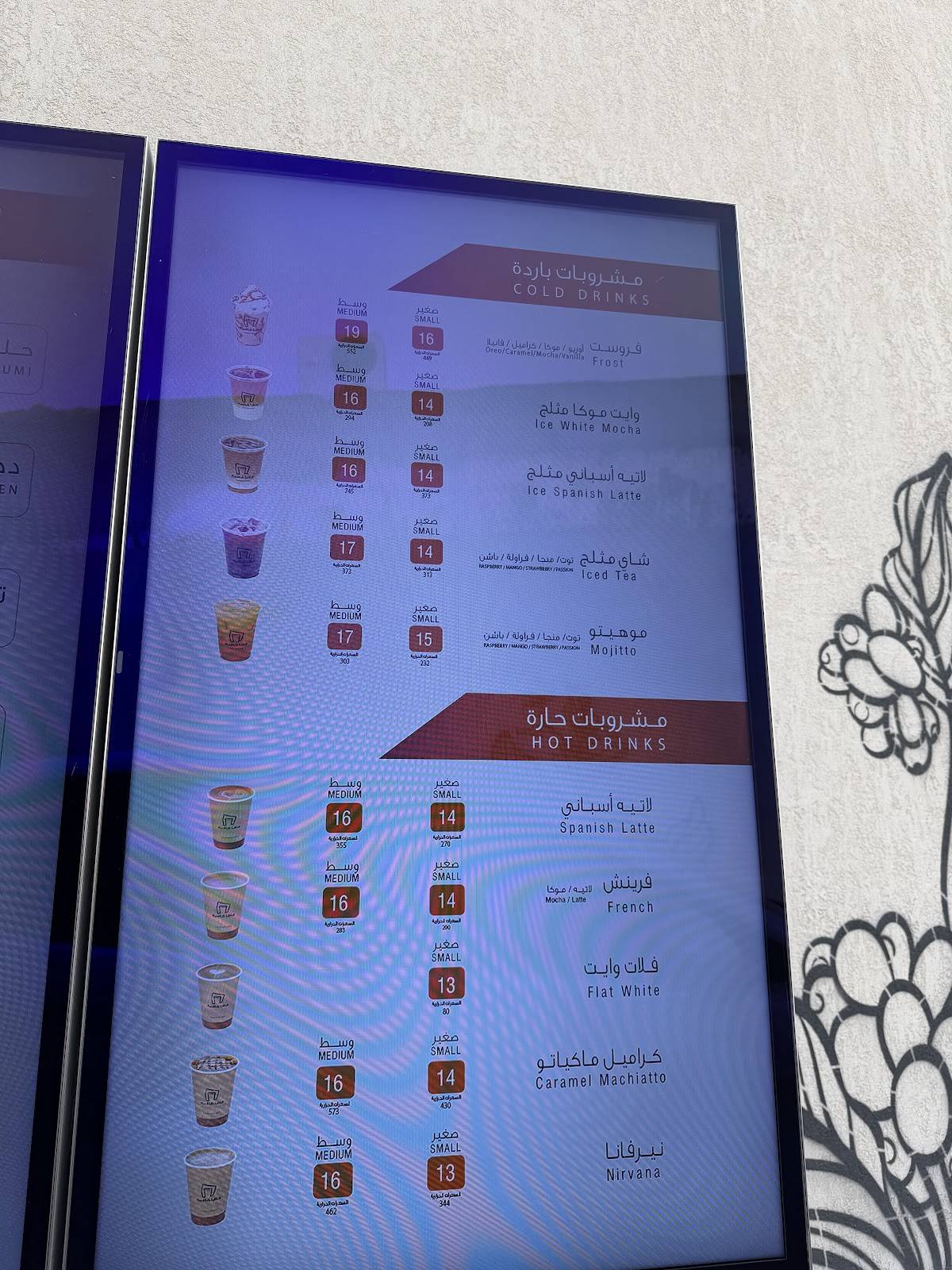 Java Cafe меню