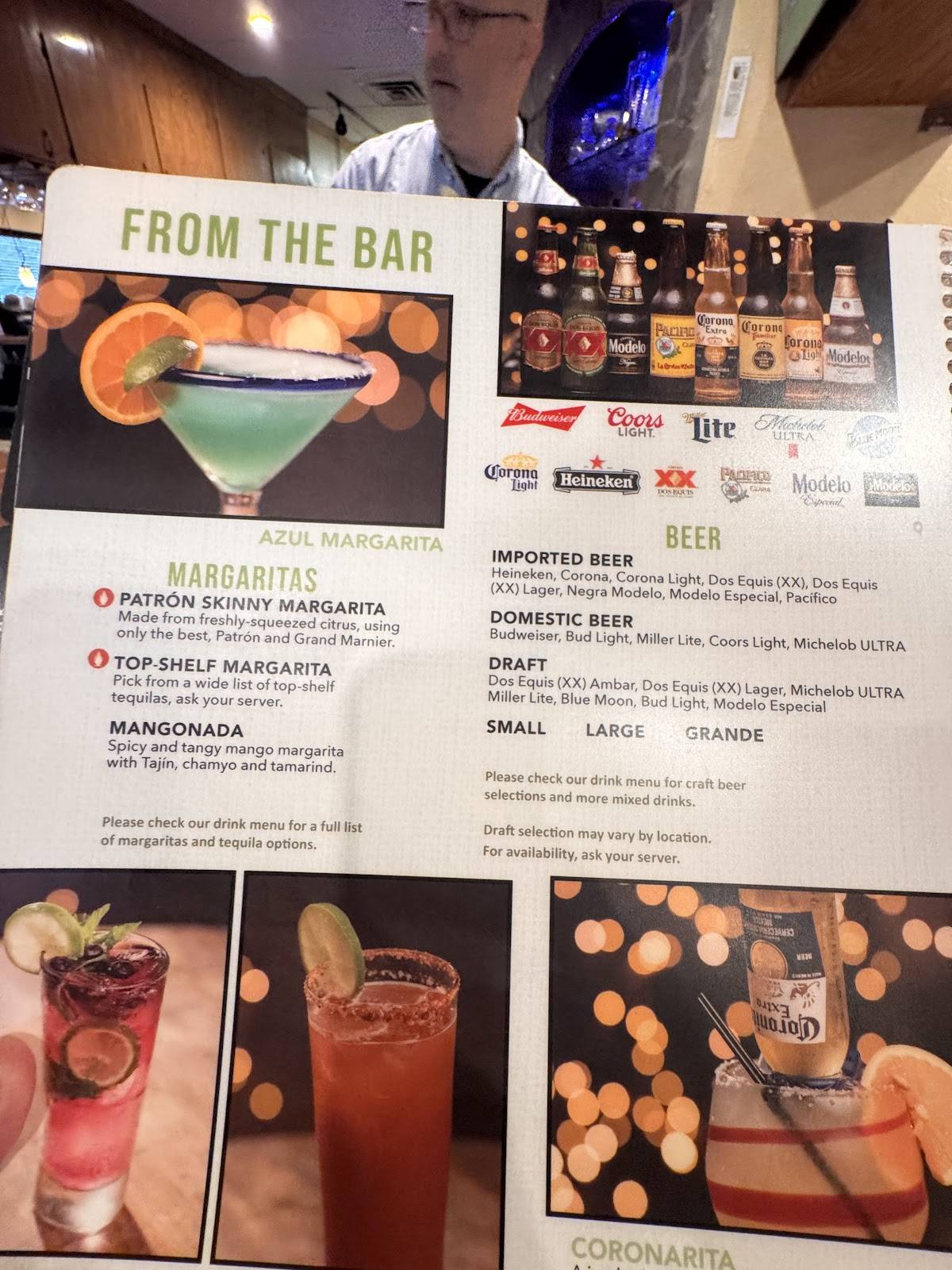 Rocas Mexican Grill меню
