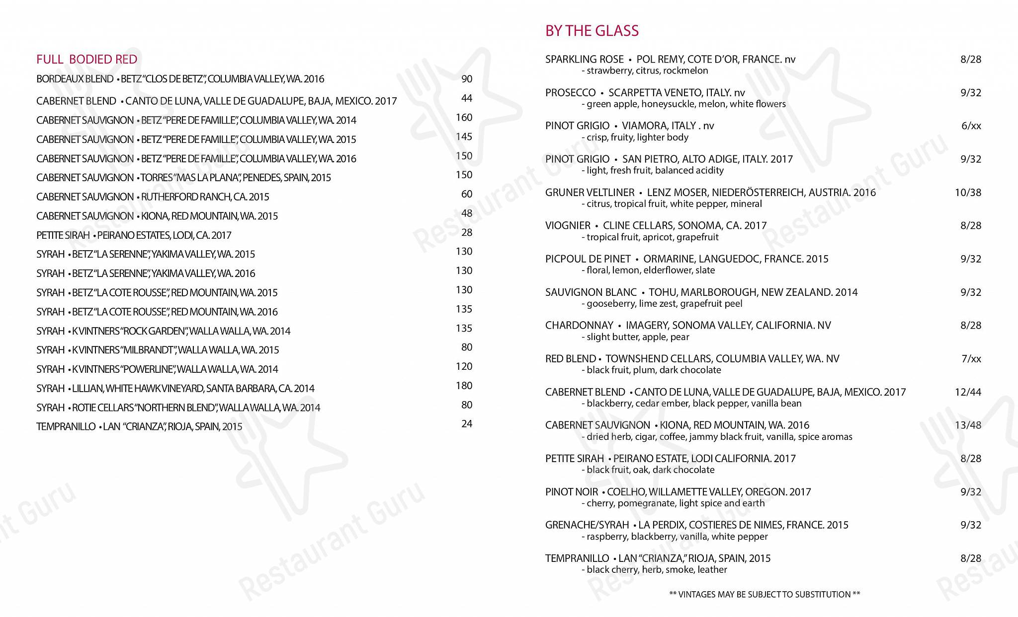 Rock and Rye Oyster House в Беллингхеме - Christmas Menu