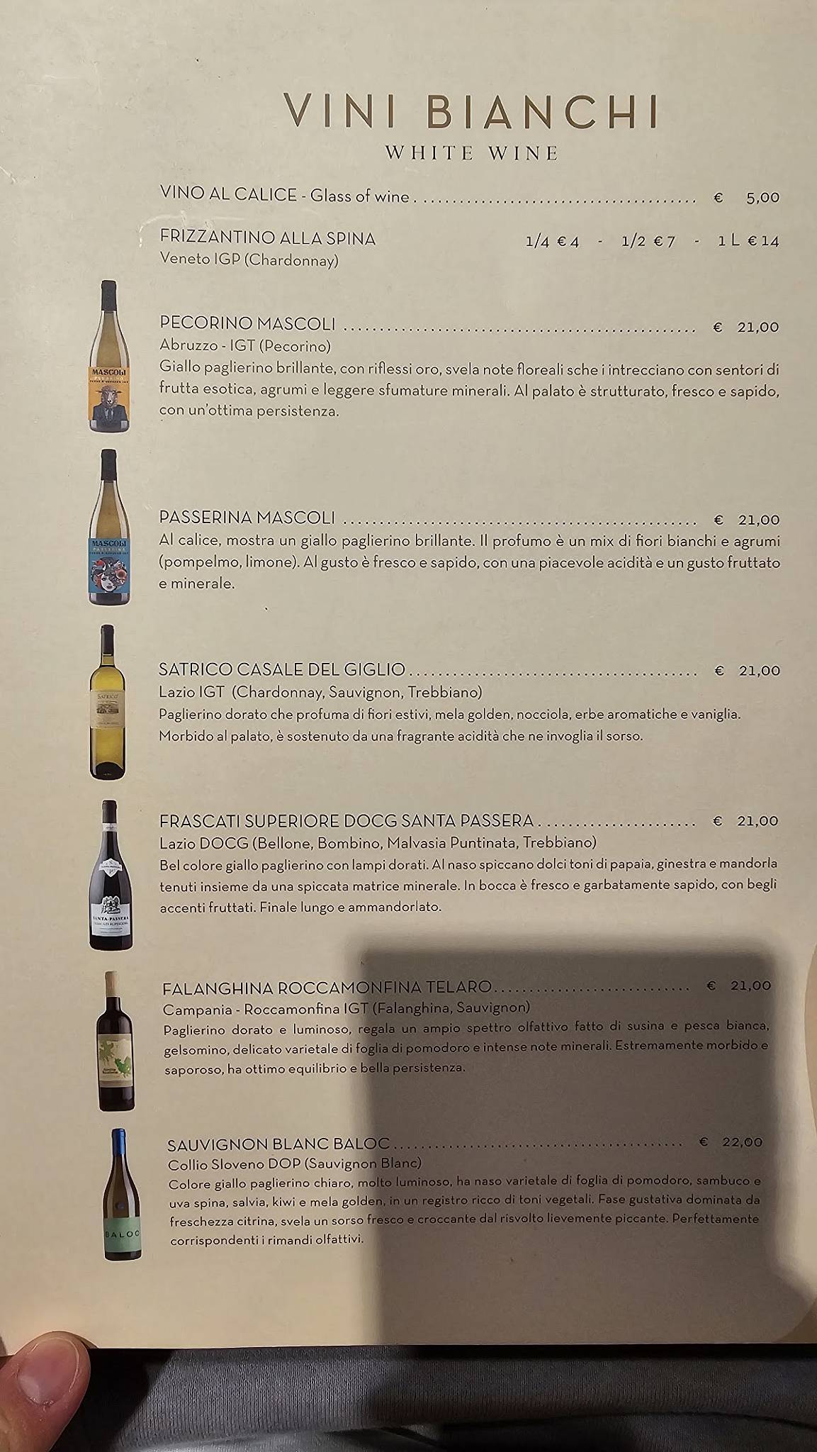 Ristorante Pizzeria Castello меню