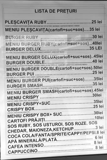 Ruby Food меню
