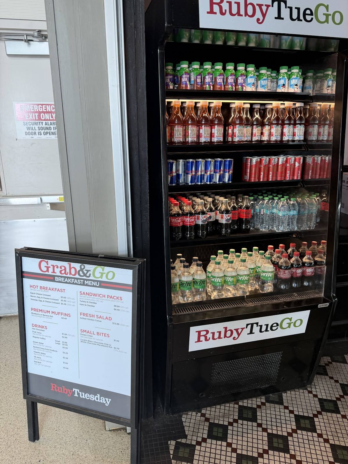 Ruby Tuesday меню