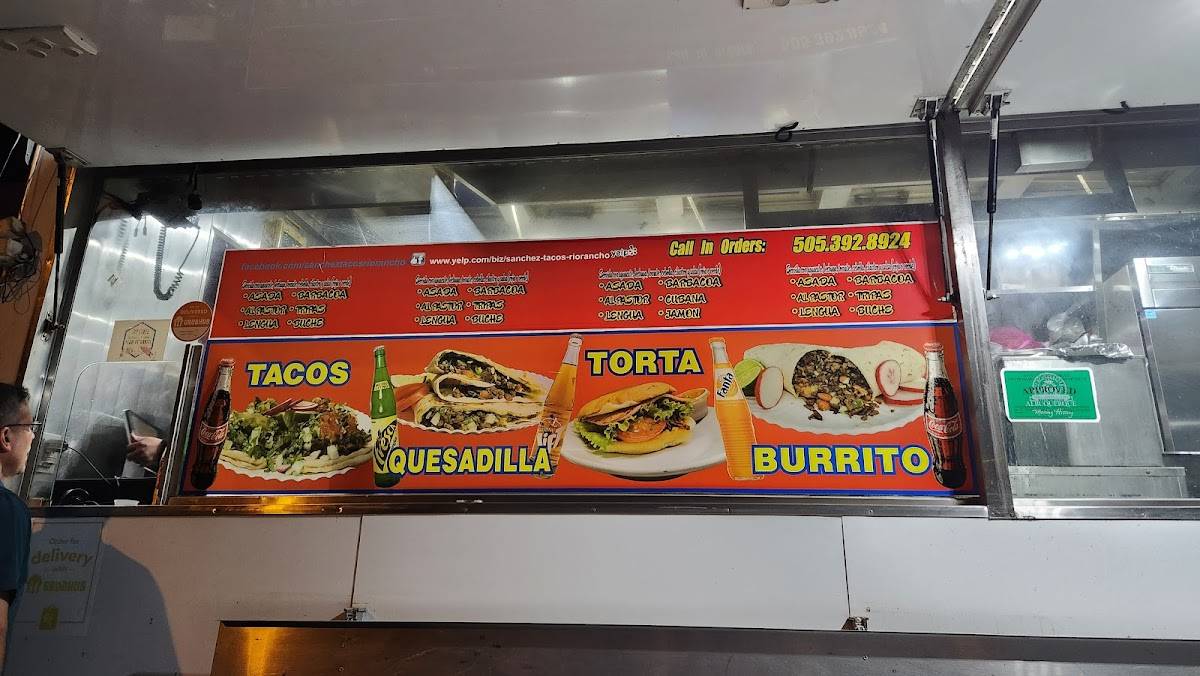 Sanchez Tacos #11 меню