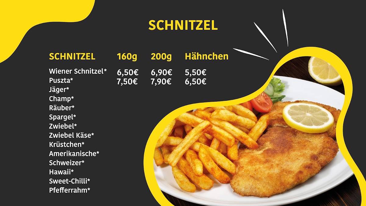 Schnellrestaurant Pick up меню