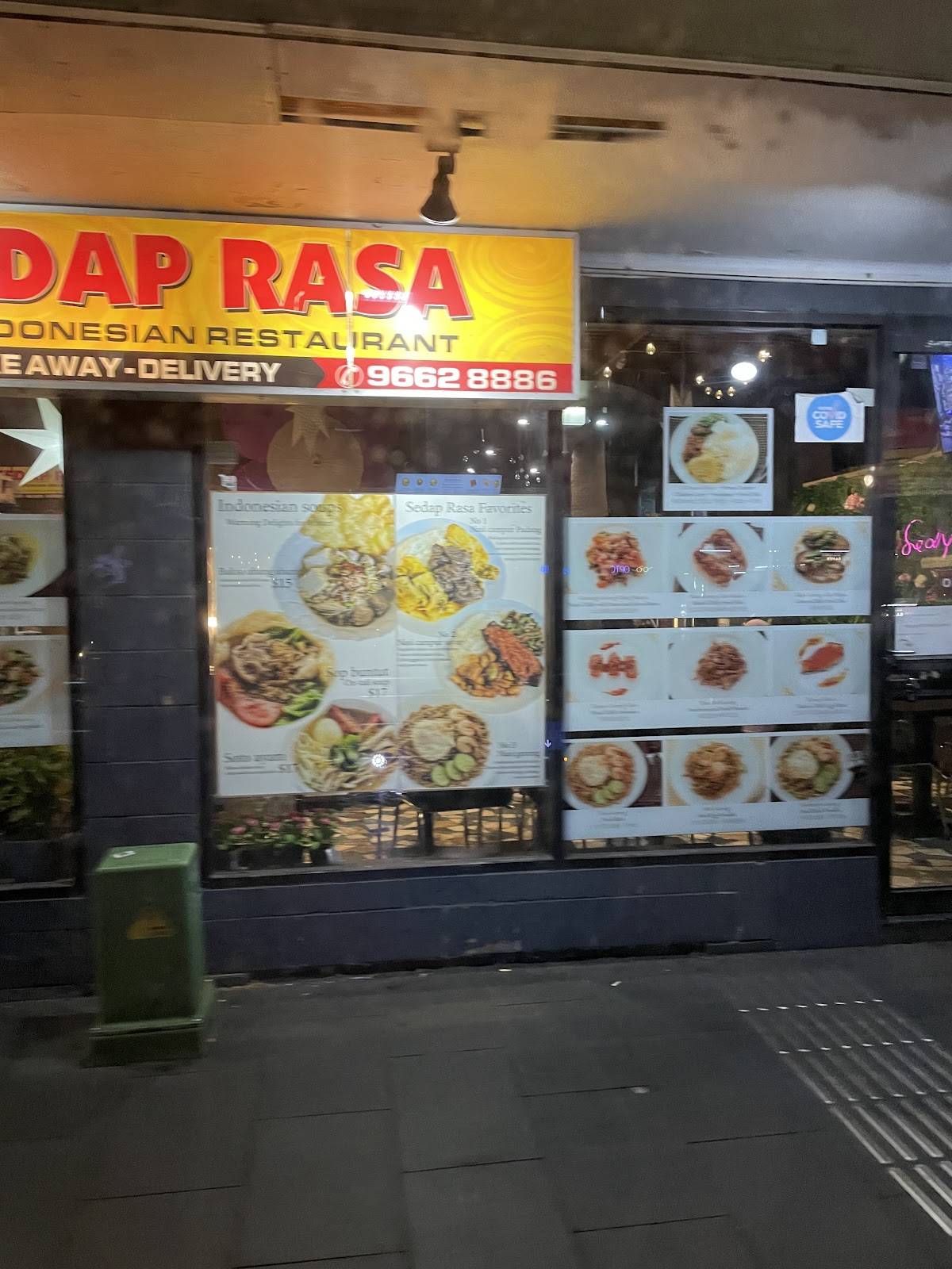 Sedap Rasa меню