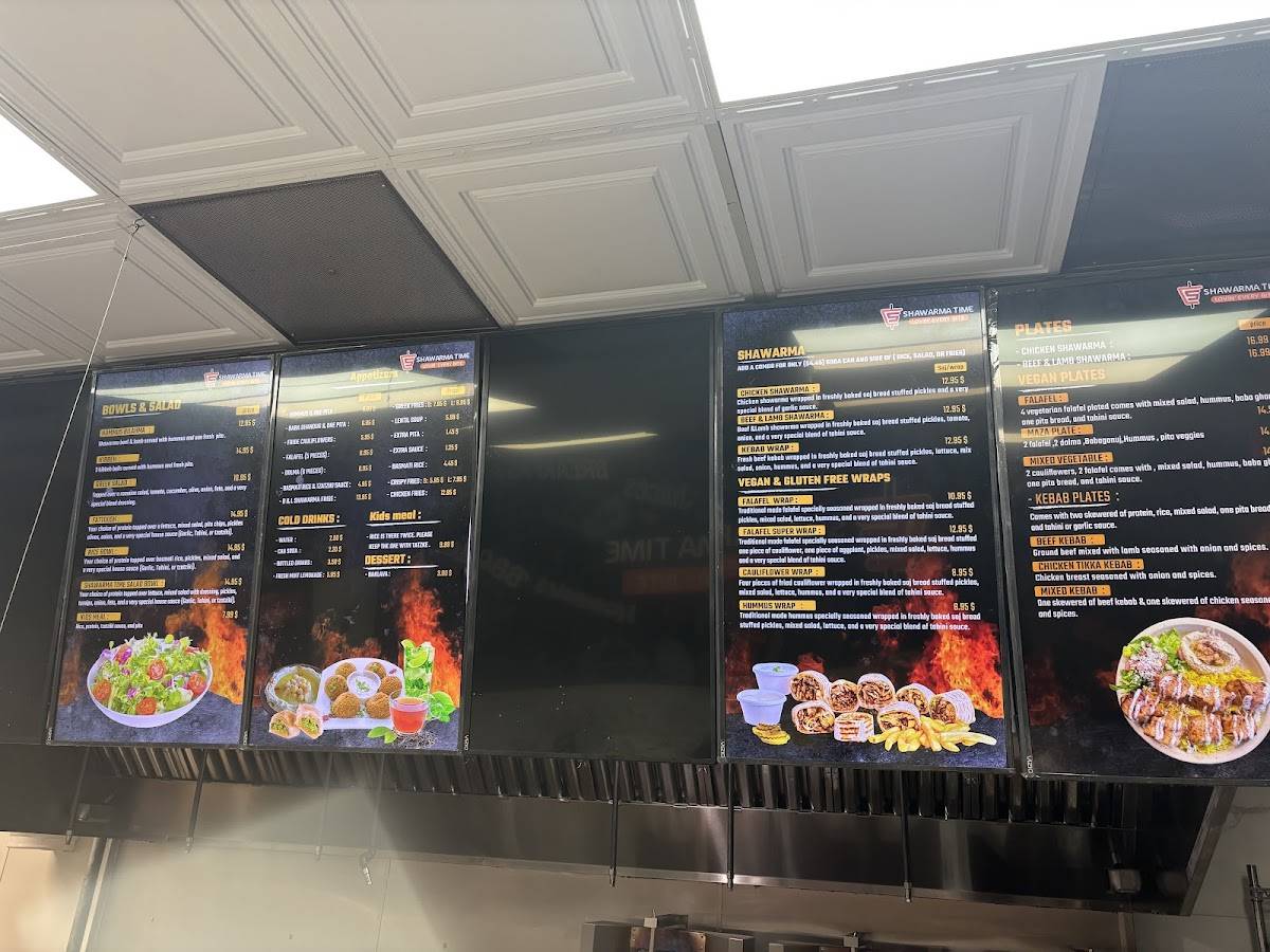 Shawarma Time меню