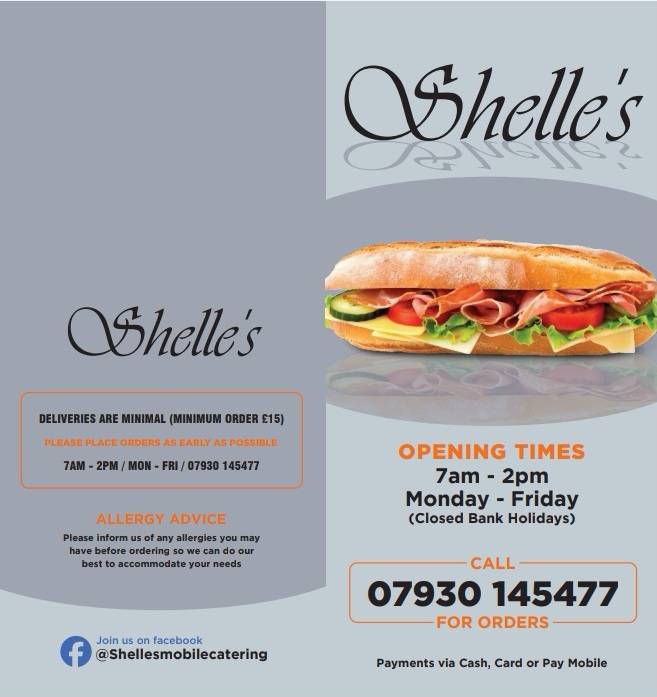 Shelle's Snack Bar меню