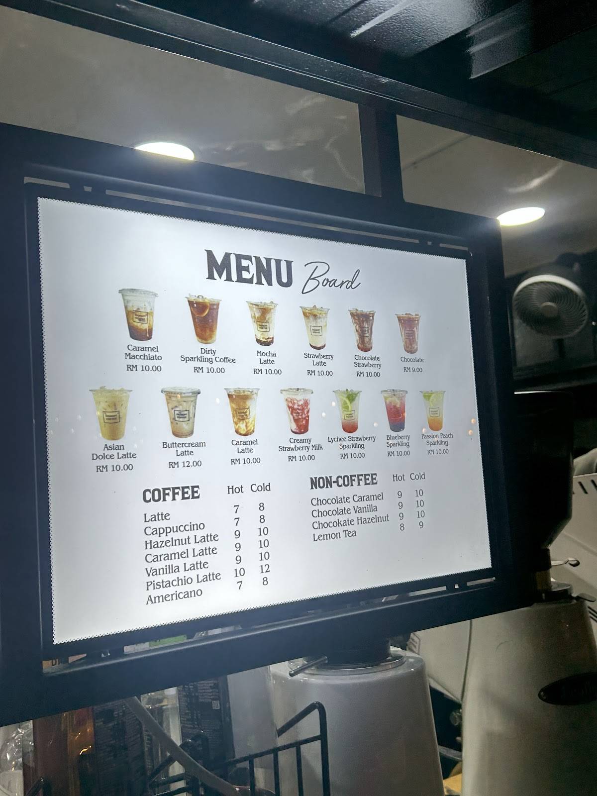 Signoff Coffee меню