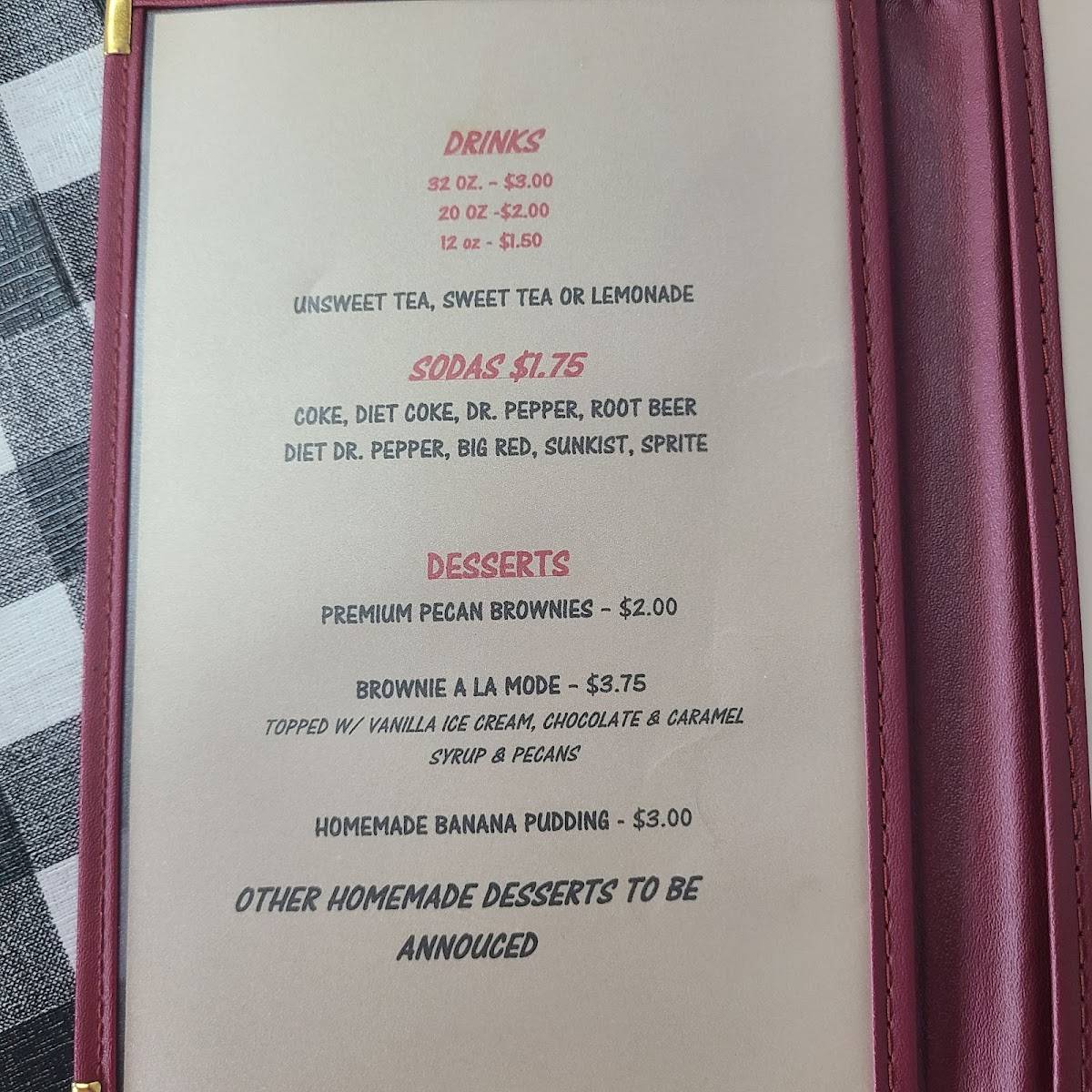 Smiley's Cafe меню