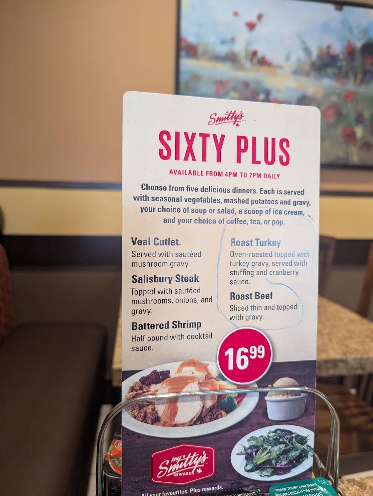 Smitty's Restaurant & Lounge - Leduc меню