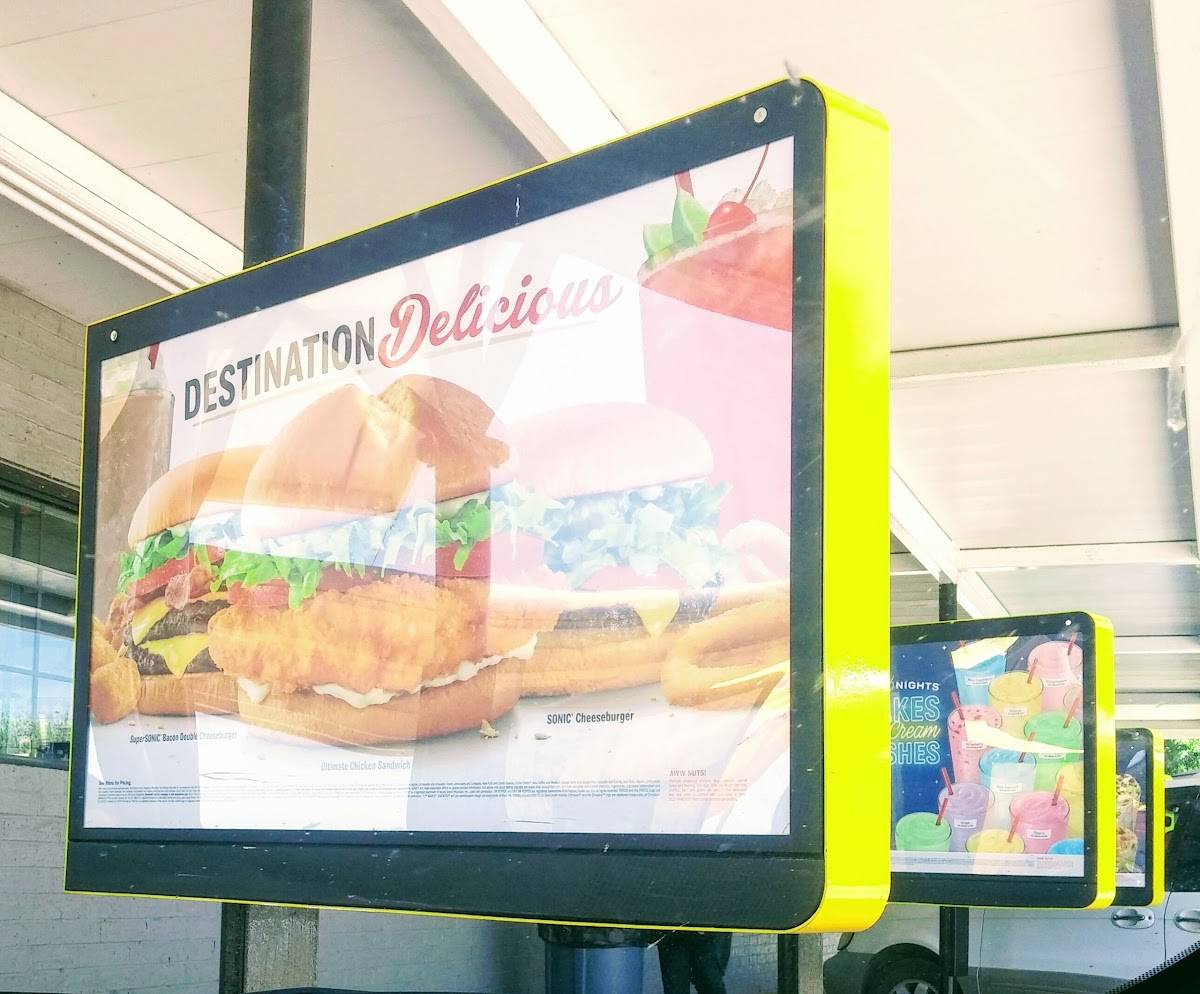 Sonic Drive-In меню