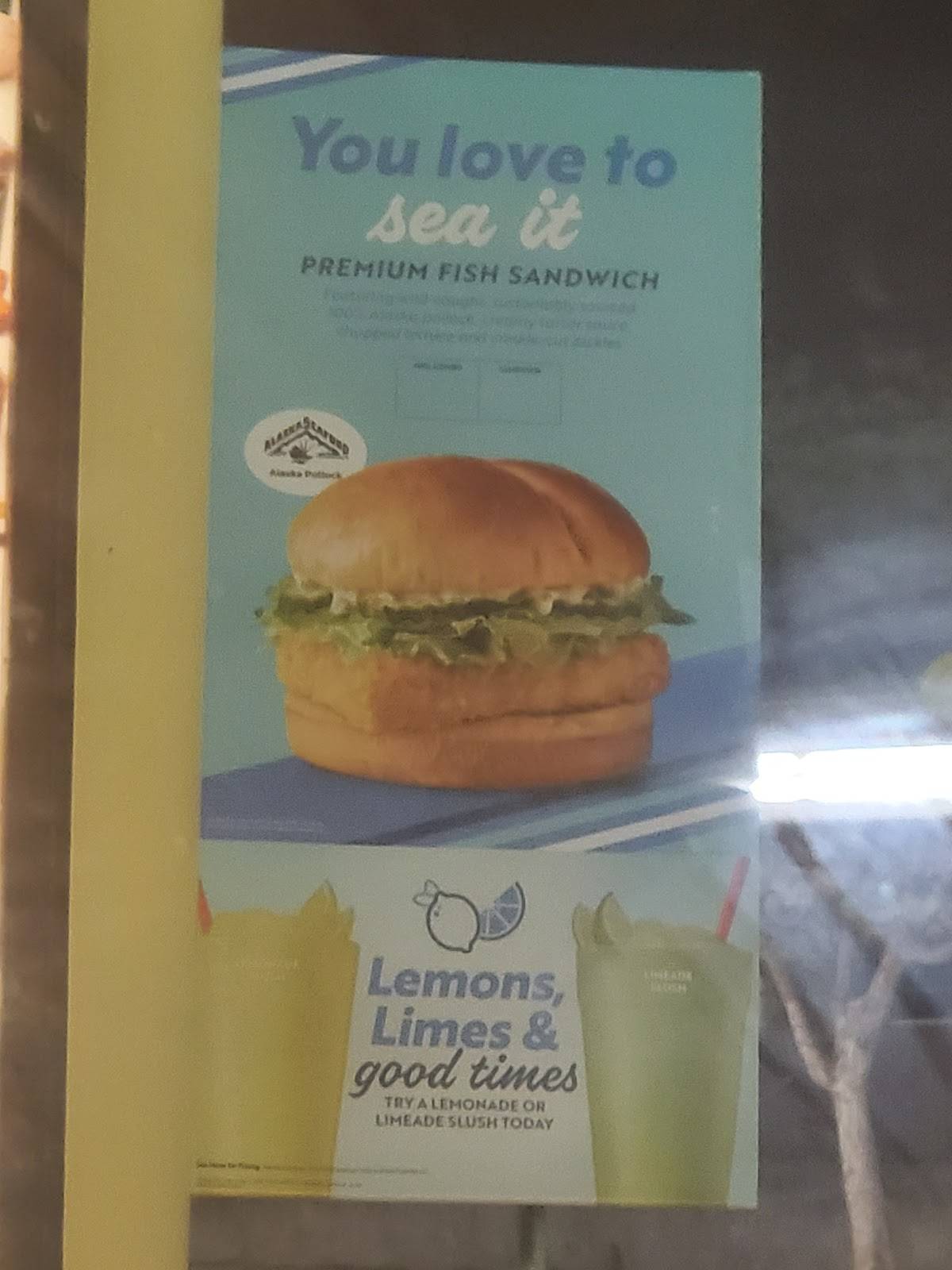 Sonic Drive-In меню