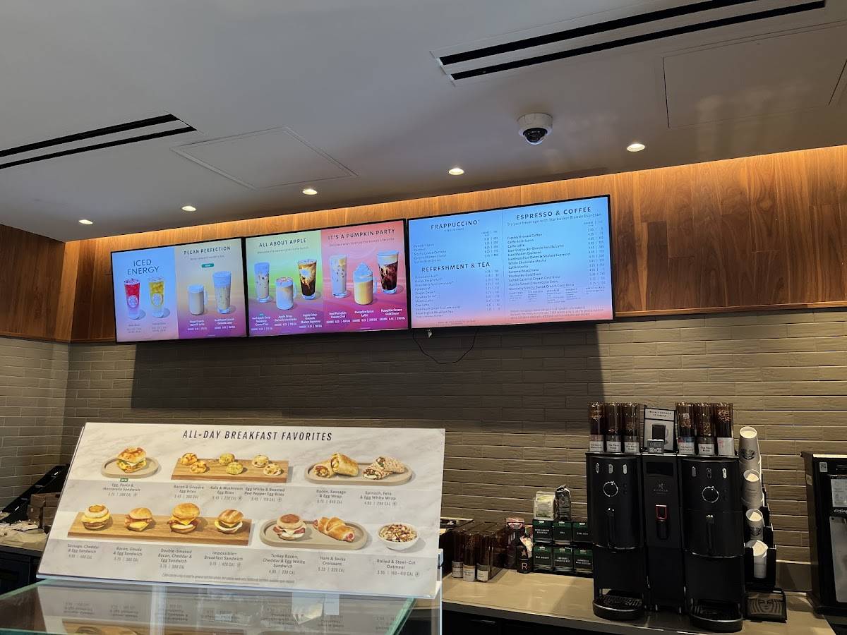 Starbucks Coffee Company меню