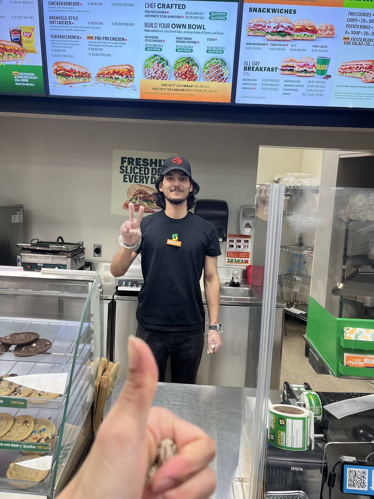Subway меню
