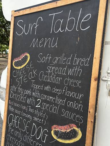SurfTable меню