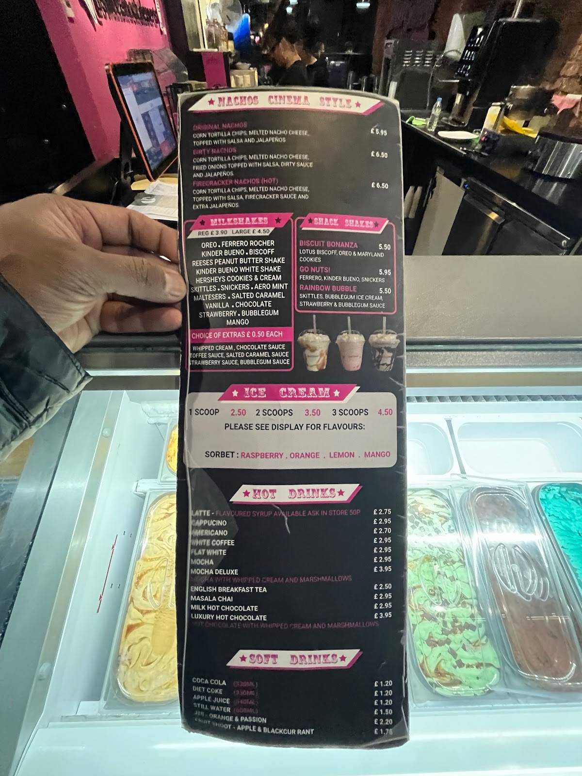 Sweet Shack меню