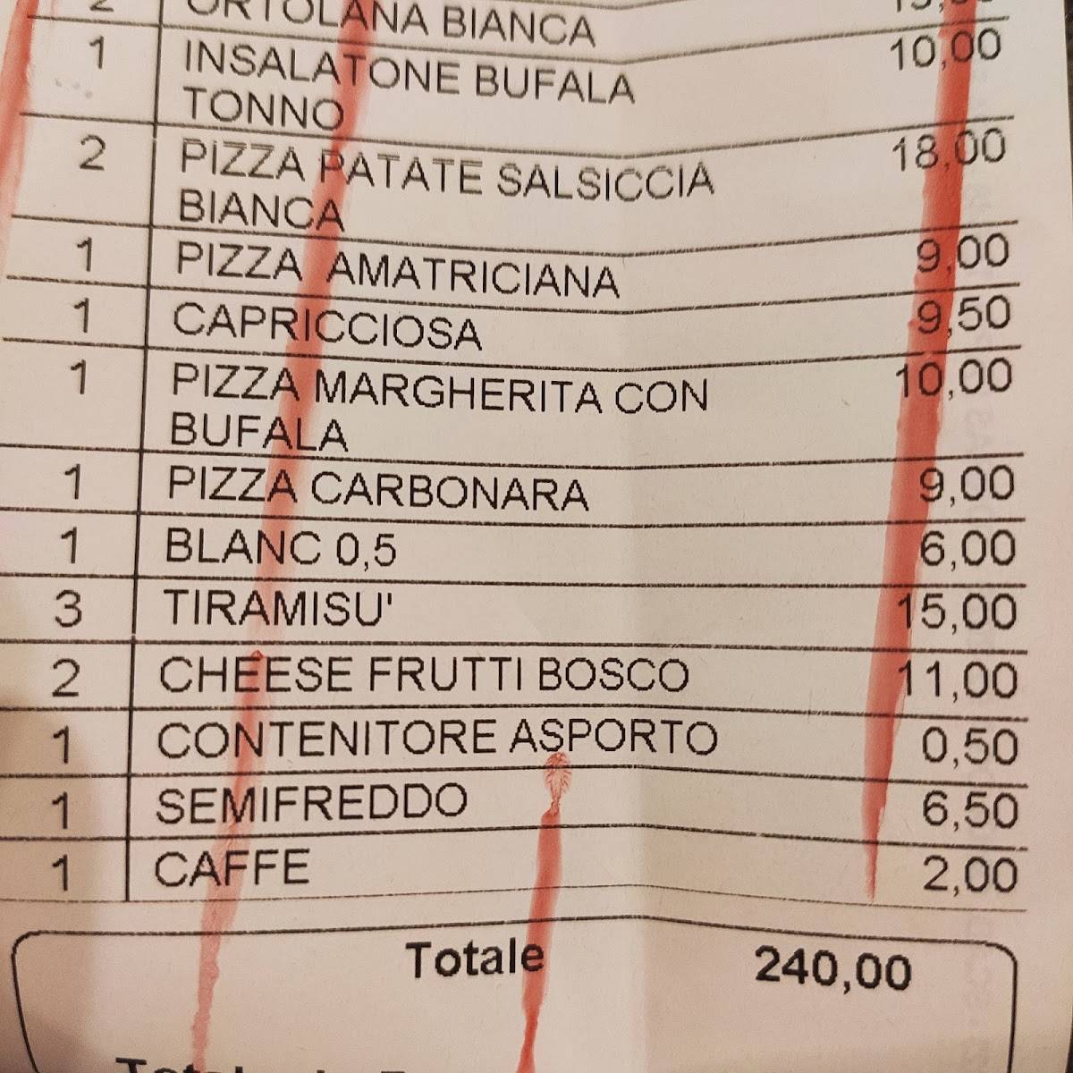 T-Gusto меню
