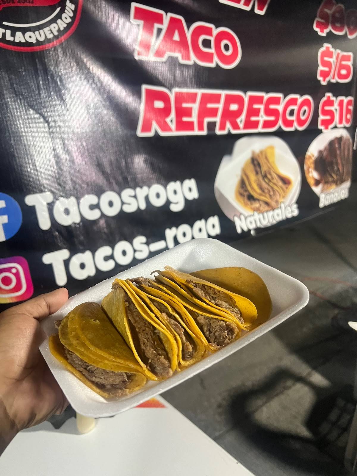 Tacos Roga меню
