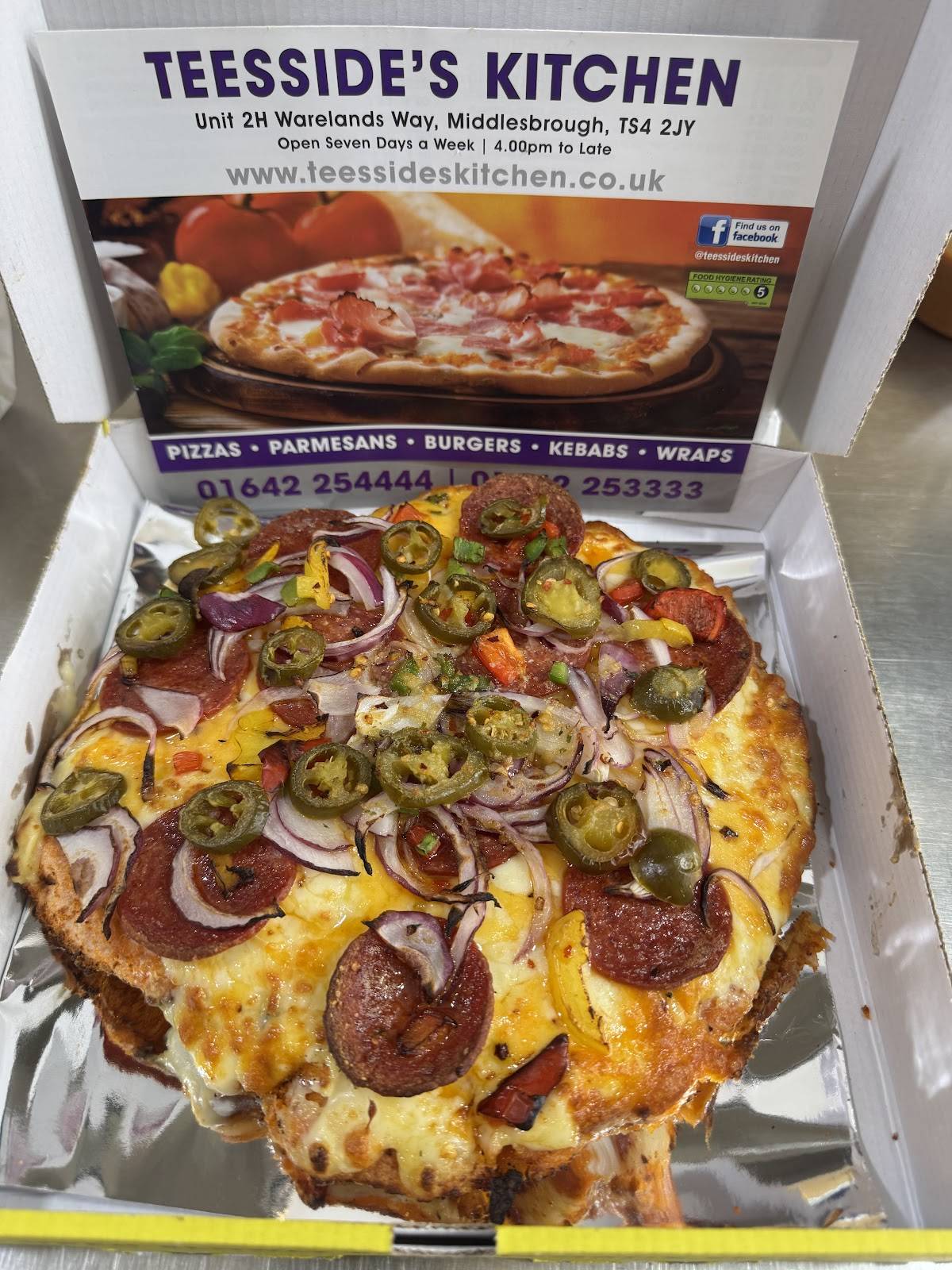 Teesside's Kitchen Express меню