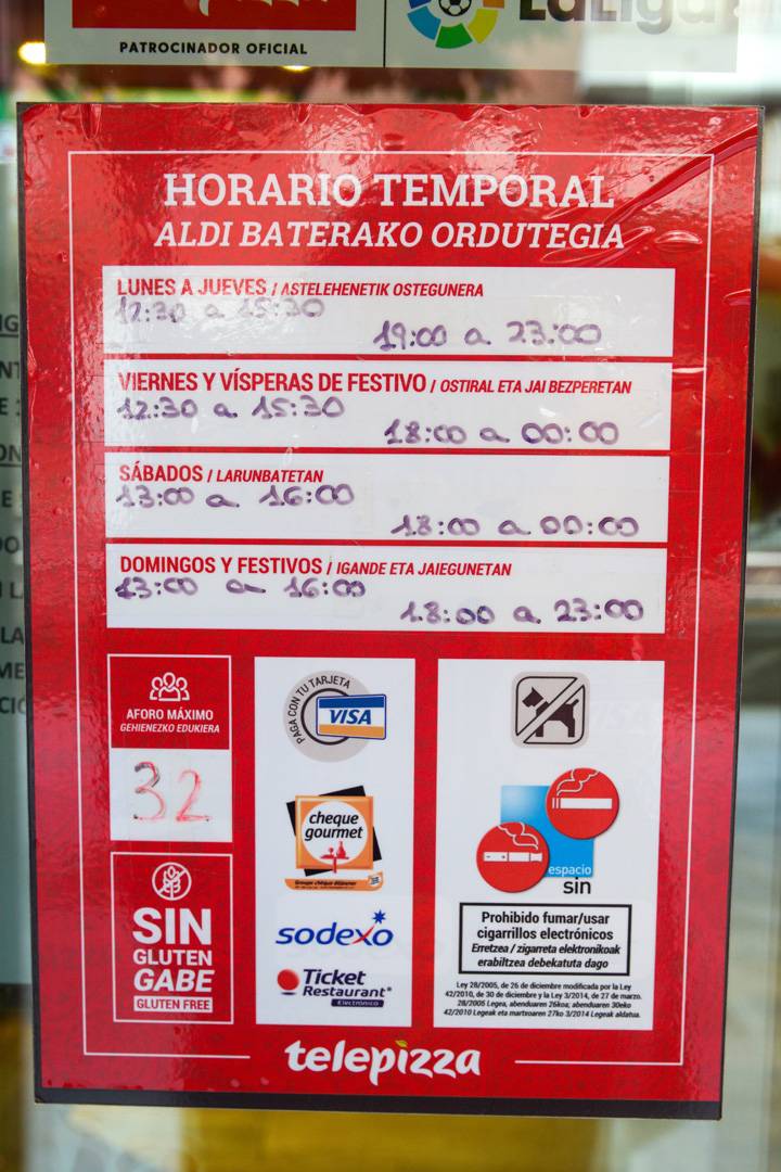 Telepizza Durango - Comida a Domicilio меню