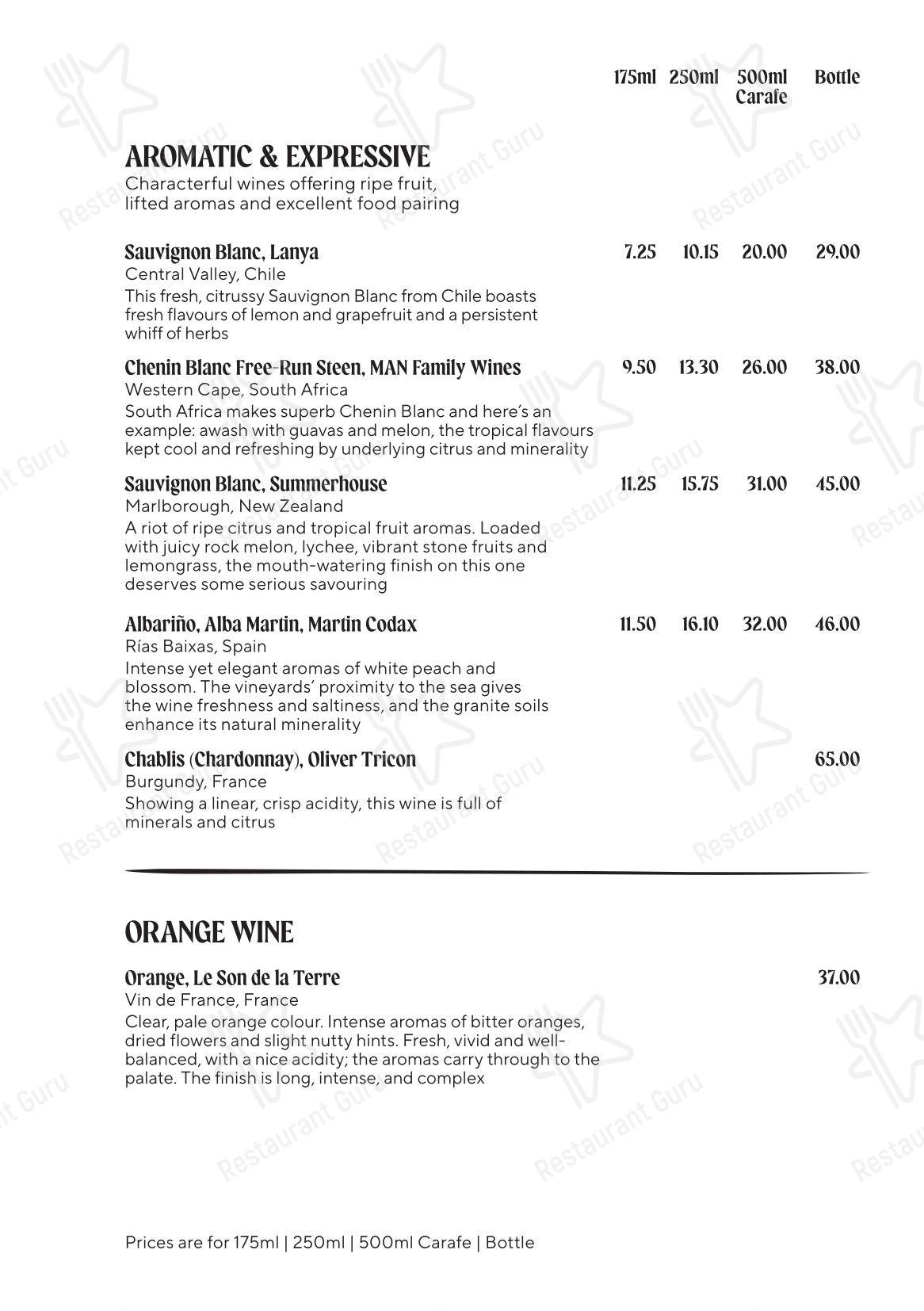 Breakfast Menu паба и бара The Hawk Inn Pub with Rooms