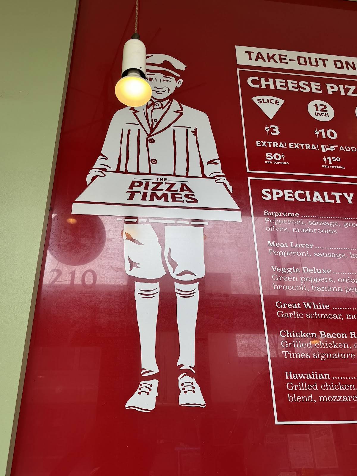 The Pizza Times меню