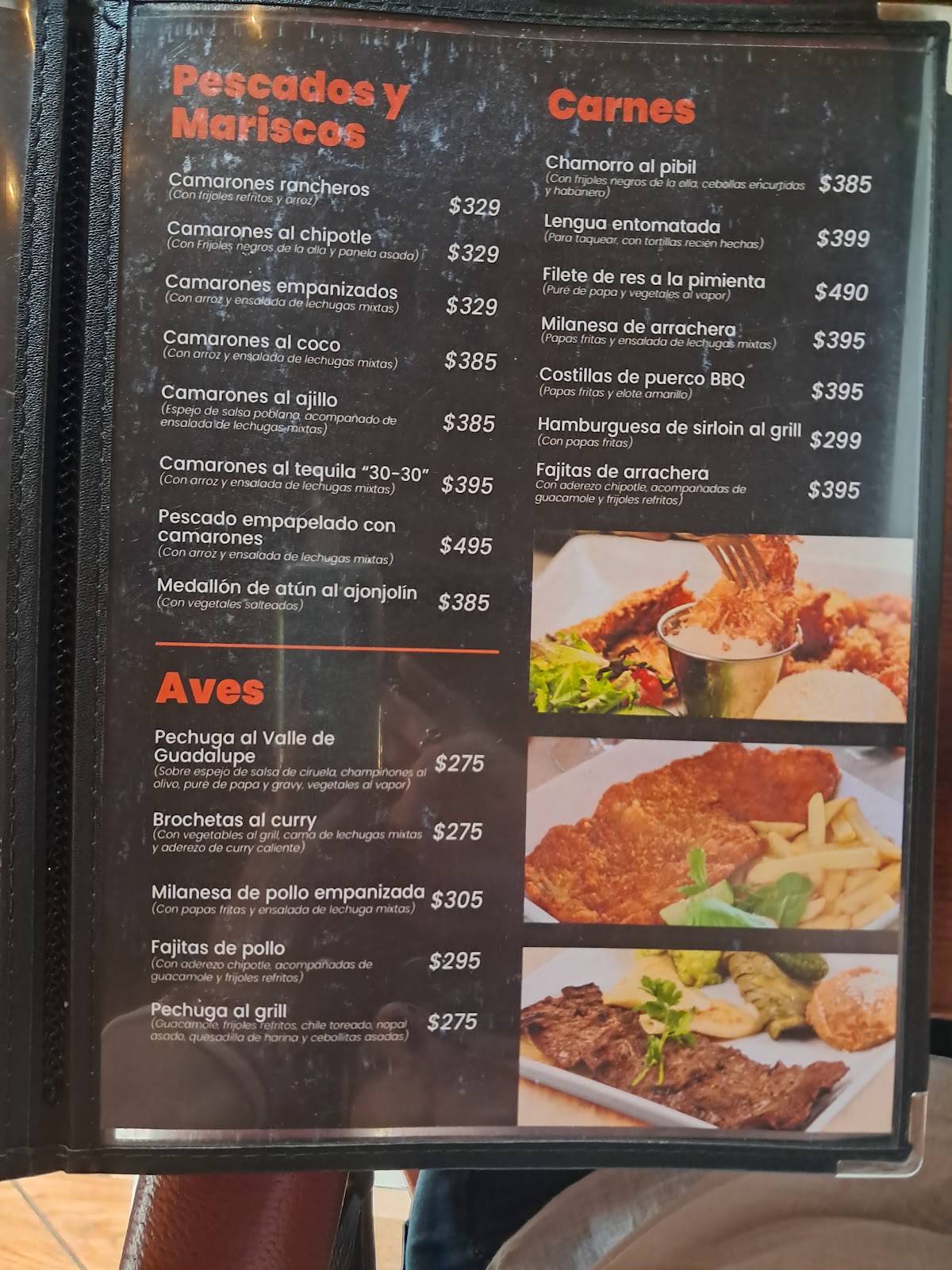 Campestre Rio Restaurant меню