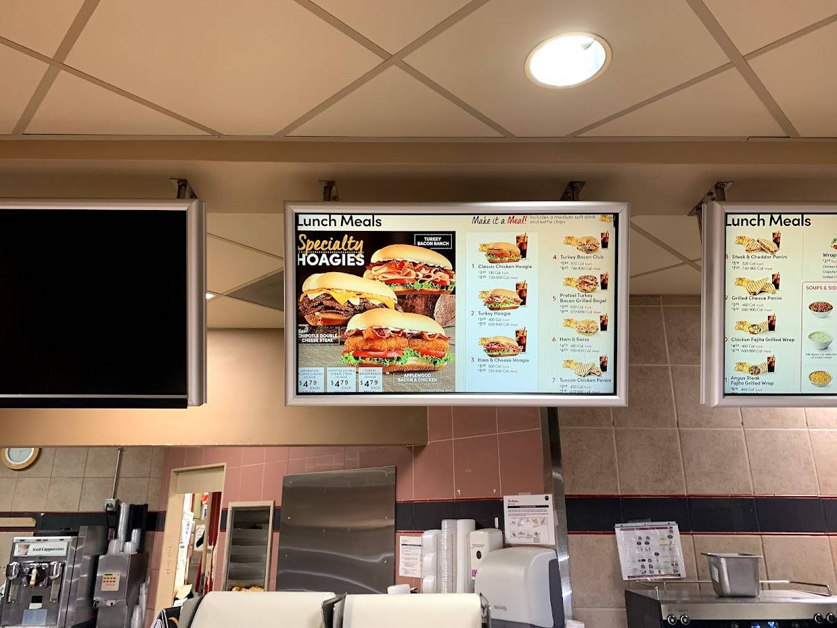 Tim Hortons меню