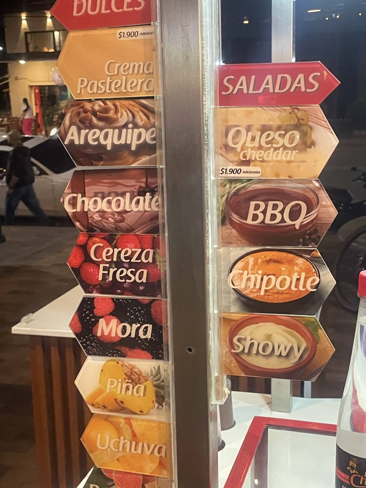 Tocco Burguers меню