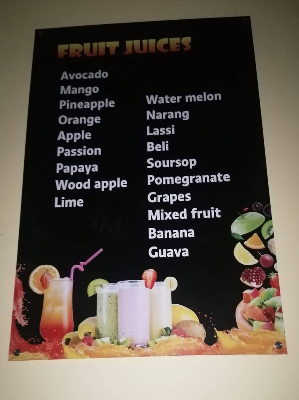Try Me Cafe меню