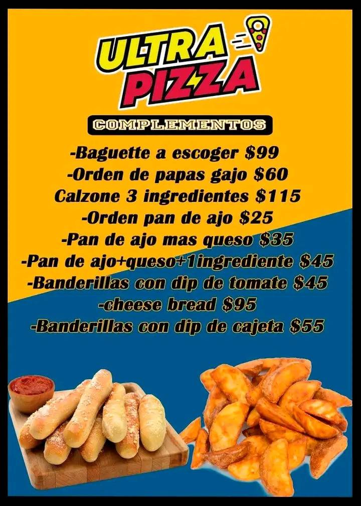 ULTRA PIZZA CHENKU меню