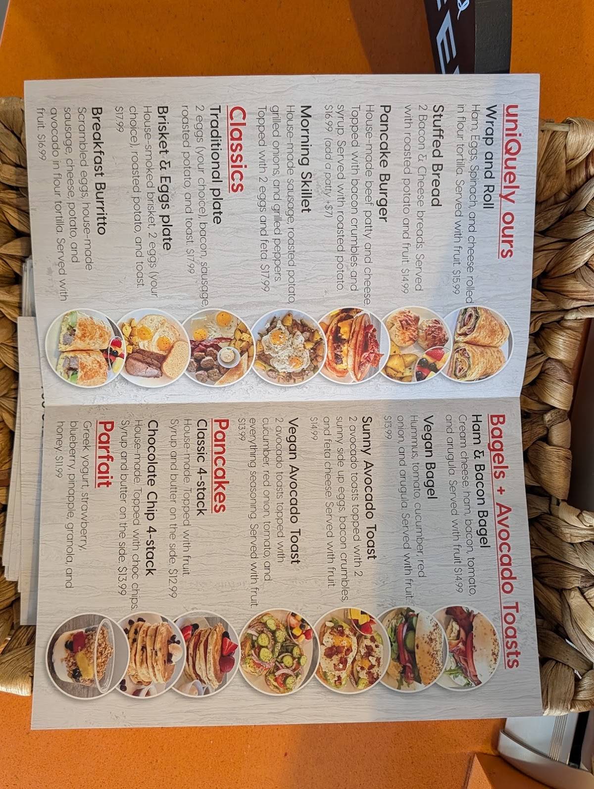 Unique Bite Eatery меню